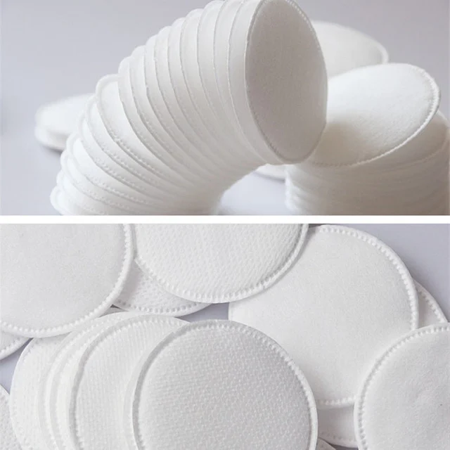 100% Pure Reusable Cotton Pads