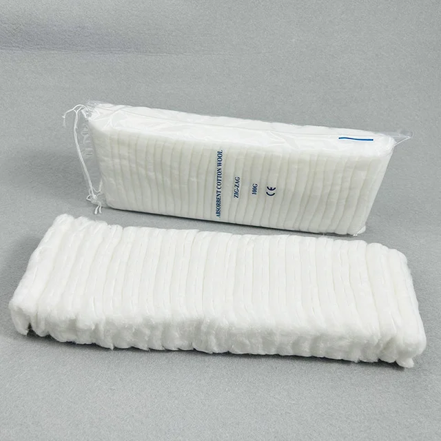 ZigZag Absorbent Cotton Wool Medical Cosmetic Care