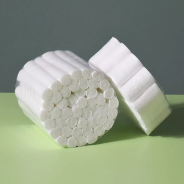 Dental Cotton Rolls Oral Hemostatic Clinical Procedure