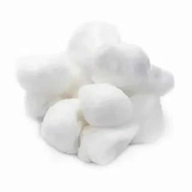 Bulk Cotton Balls, 0.3 g to 10 g
