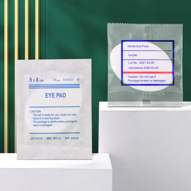 Sterile Disposable Eye Pads, Medical Grade
